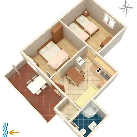 Appartamento With Parking Space - 7126